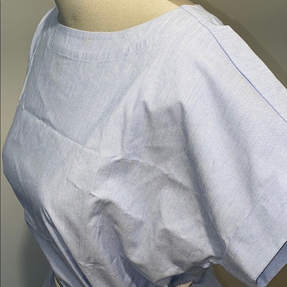 Banana Republic short sleeved tunic in sky blue - Picture 2 of 6